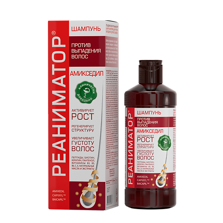 Изображение товара Лошадиная сила Реаниматор Шампунь укрепляющий от выпадения и для роста волос 500 мл 1 шт