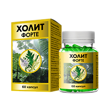 Изображение товара Холит Форте капсулы массой 650 мг 60 шт