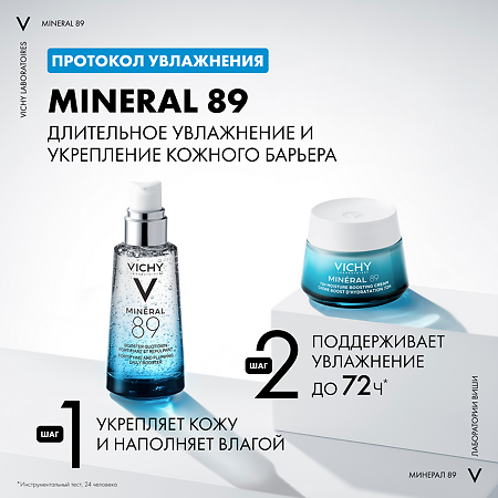 Vichy Mineral 89 Интенсивно увлажняющий крем для всех типов кожи 50 мл 1 шт