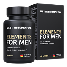 Купить Элементы для мужчин Премиум Витамины и минералы / Elements for Men Premium Vitamins & Minerals UltraBalance таблетки массой 950 мг 60 шт цена