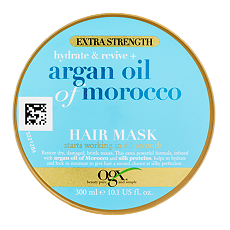 Купить OGX Маска для восстановления волос с экстрактом Арганы/Extra Strength Argan Oil Of Morocco Masker 300 мл 1 шт цена