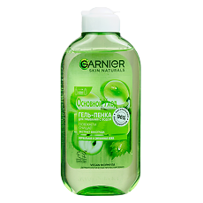 Купить Garnier Skin Naturals Гель-пенка для лица Основной уход Экстракт винограда очищающий для нормальной и смешанной кожи 200 мл 1 шт цена