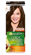 Купить Garnier Color Naturals Стойкая питательная крем-краска для волос 4 Каштан 1 шт цена