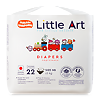 Детские подгузники Little Art для новорожденных до 5 кг 22 шт