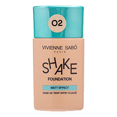 Изображение товара Vivienne Sabo Матирующий тональный крем SHAKEfoundation matt тон 02 1 шт