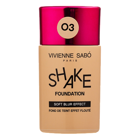Изображение товара Vivienne Sabo Тональный крем с натуральным блюр эффектом SHAKEfoundation тон 03 1 шт