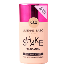 Изображение товара Vivienne Sabo Тональный крем с натуральным блюр эффектом SHAKEfoundation тон 04 1 шт