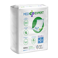 Купить Med Expert Пеленки впитывающие Normal 60х90 см 30 шт цена