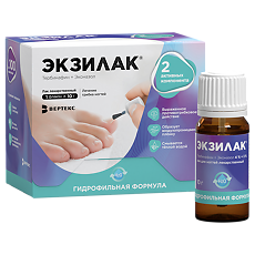 Купить Экзилак лак для ногтей лекарственный 4%+3% 10 г 1 шт цена