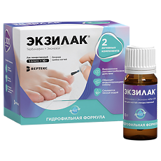 Купить Экзилак лак для ногтей лекарственный 4%+3% 10 г 1 шт цена