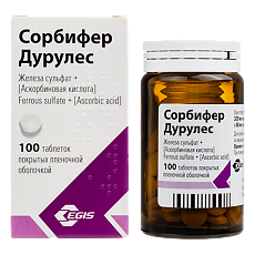 Купить Сорбифер дурулес таблетки покрыт.плен.об. 100 шт цена