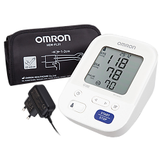 Изображение товара Тонометр Omron M3 Comfort HEM-7155-ALRU с адаптером+универсальная манжета 1 шт