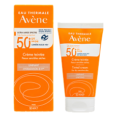 Купить Avene Солнцезащитный крем тонирующий SPF50+ 50 мл 1 шт цена