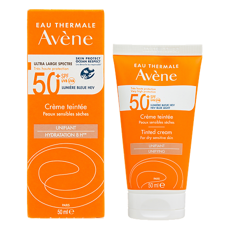 Avene Солнцезащитный крем тонирующий SPF50+ 50 мл 1 шт