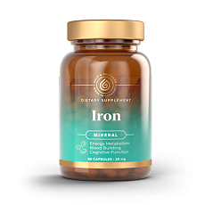 Изображение товара Gold'n Apotheka Iron/Голдн Апотека Железо капсулы массой 394 мг 60 шт