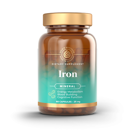 Gold'n Apotheka Iron/Железо капсулы массой 394 мг 60 шт