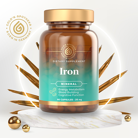 Gold'n Apotheka Iron/Железо капсулы массой 394 мг 60 шт