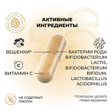 Gold'n Apotheka Comfort Digestion/Комфорт Дайджестион капсулы массой 0,43 г 60 шт