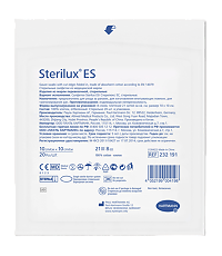 Купить Салфетки Стерилюкс ЕС/Sterilux ES стерильные 21 нить 8 слоев 10 х 10 см 20 шт цена