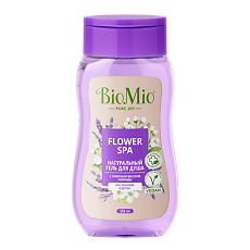 Изображение товара БиоМио (BioMio) Bio Shower Натуральный гель для душа с эфирным маслом лаванды Flower SPA 250 мл 1 шт