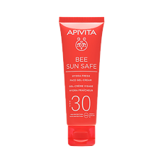 Купить Apivita Bee Sun Safe Солнцезащитный гель-крем для лица увлажняющий SPF30 50 мл 1 шт цена