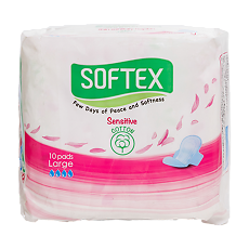Купить Прокладки гигиенические Softex Sensitive Cotton L 10 шт цена