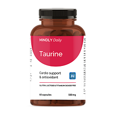 Купить MINDLY Daily Таурин/Taurine капсулы массой 681 мг 60 шт цена