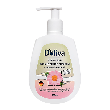 Doliva Крем-гель для интимной гигиены 300 мл 1 шт