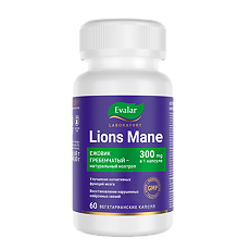 Купить Ежовик гребенчатый/Lion’s mane 300 мг капсулы по 0,5 г 60 шт цена
