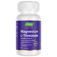 Купить Магний L-треонат таблетки покрыт об по 1,2 г 90 шт цена