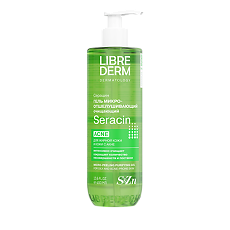 Купить Librederm Seracin Микроотшелушивающий очищающий гель для кожи с выраженными несовершенствами 400 мл 1 шт цена