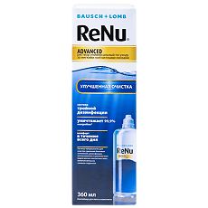 Купить Renu Advanced раствор для линз универсальный 360 мл 1 шт цена