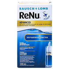 Купить Renu Advanced раствор для линз универсальный 100 мл 1 шт цена
