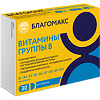 Благомакс Витамины группы B / Blagomax B-Complex капсулы массой 0,35 г 30 шт