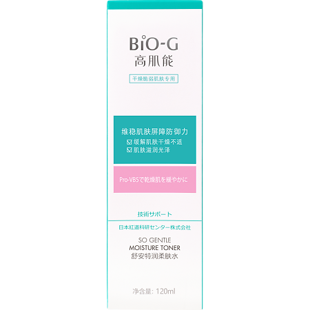 Изображение товара Bio-G So Gentle Увлажняющий тонер для лица 120 мл 1 шт