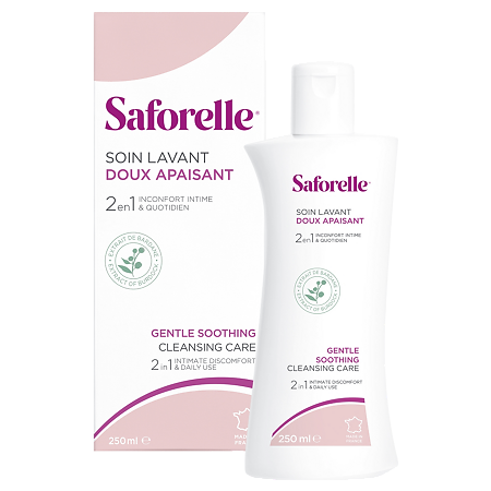 Изображение товара Saforelle Гель для интимной гигиены Бережное очищение 250 мл 1 шт
