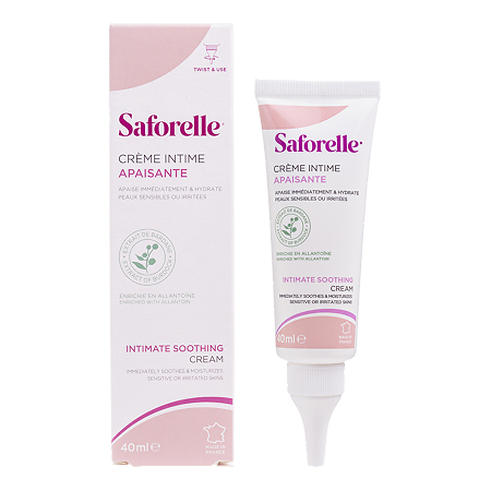 Saforelle Крем-эмолент увлажняющий для интимной зоны 40 мл 1 шт