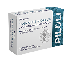 Купить PILULI Гиалуроновая кислота 150 мг с <strong>коллаген</strong>ом и коэнзимом Q10 капсулы по 725 мг 30 шт цена