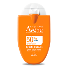 Купить Avene Солнцезащитная компакт-эмульсия Reflexe Solaire для всей семьи SPF 50+ 30 мл 1 шт цена