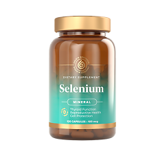 Купить Gold'n Apotheka Selenium 100 mcg/Селен 100 мкг капсулы массой 600 мг 120 шт цена