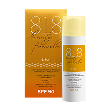 Купить 8.1.8 beauty formula Солнцезащитный увлажняющий матирующий крем для лица SPF50 50 мл 1 шт цена