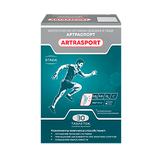 Купить <strong>Артра</strong>спорт таблетки покрыт. об. массой 1400 мг 30 шт цена