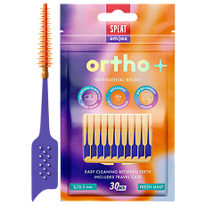Купить Splat Межзубный ершик с эластичным кончиком Smilex ortho+ со вкусом мяты, размер S, мягкий 1 шт цена