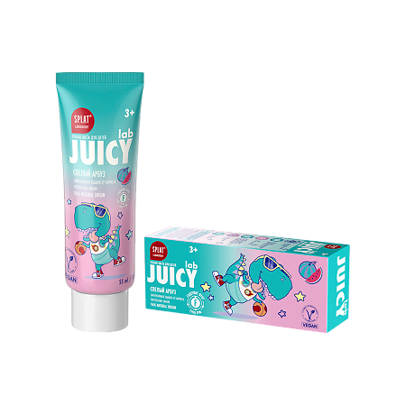 Изображение товара Splat Juicy lab Арбуз детская зубная паста с фтором 55 мл