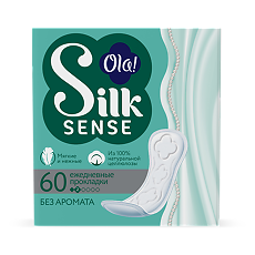 Изображение товара Ola! Silk Sense Прокладки ежедневные Daily 60 шт