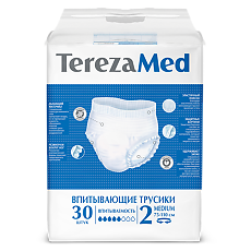 Купить TerezaMed Трусы-подгузники для взрослых Medium (№2) 30 шт цена