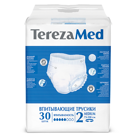 TerezaMed Трусы-подгузники для взрослых Medium (№2) 30 шт