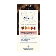 Купить Phyto Color Крем-краска для волос шоколадный светлый шатен тон 5.35 1 шт цена