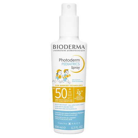 Изображение товара Bioderma Photoderm Pediatrics Cолнцезащитный детский спрей SPF50+ 200 мл 1 шт