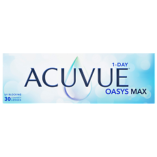 Изображение товара Контактные линзы 1-Day Acuvue Oasys Max -0.50/8.5/14.3 30 шт